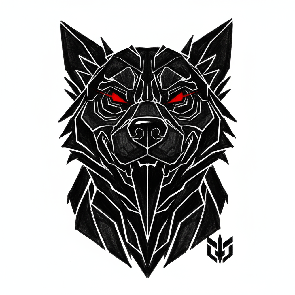 Dark Geometric Style