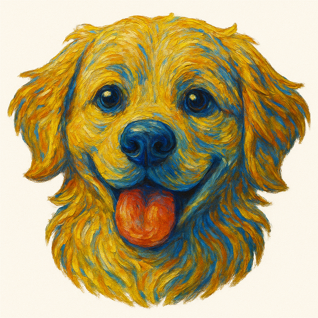 Oil Paint Van Gogh Style