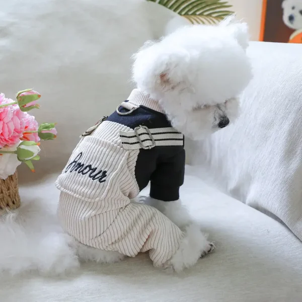 Dog Jumpsuit with - Image 3