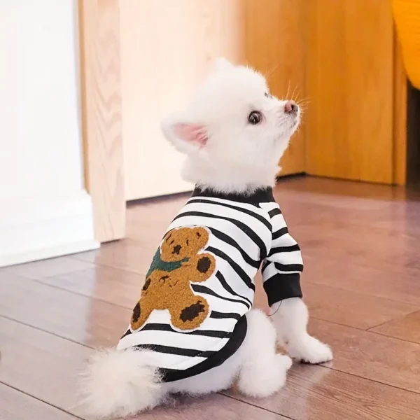 Polyester Woven Pullover Dog Sweater - Image 4