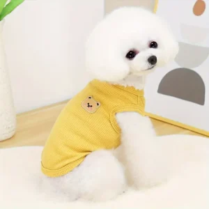 LOPETSTTO Breathable Waffle Knit Pet Vest